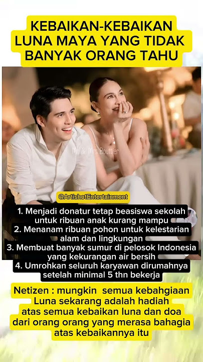 Kebaikan Luna Maya yang Jarang Tersorot, Bikin Netizen Terharu dan Salut! #luna #maxim #viral #fyp