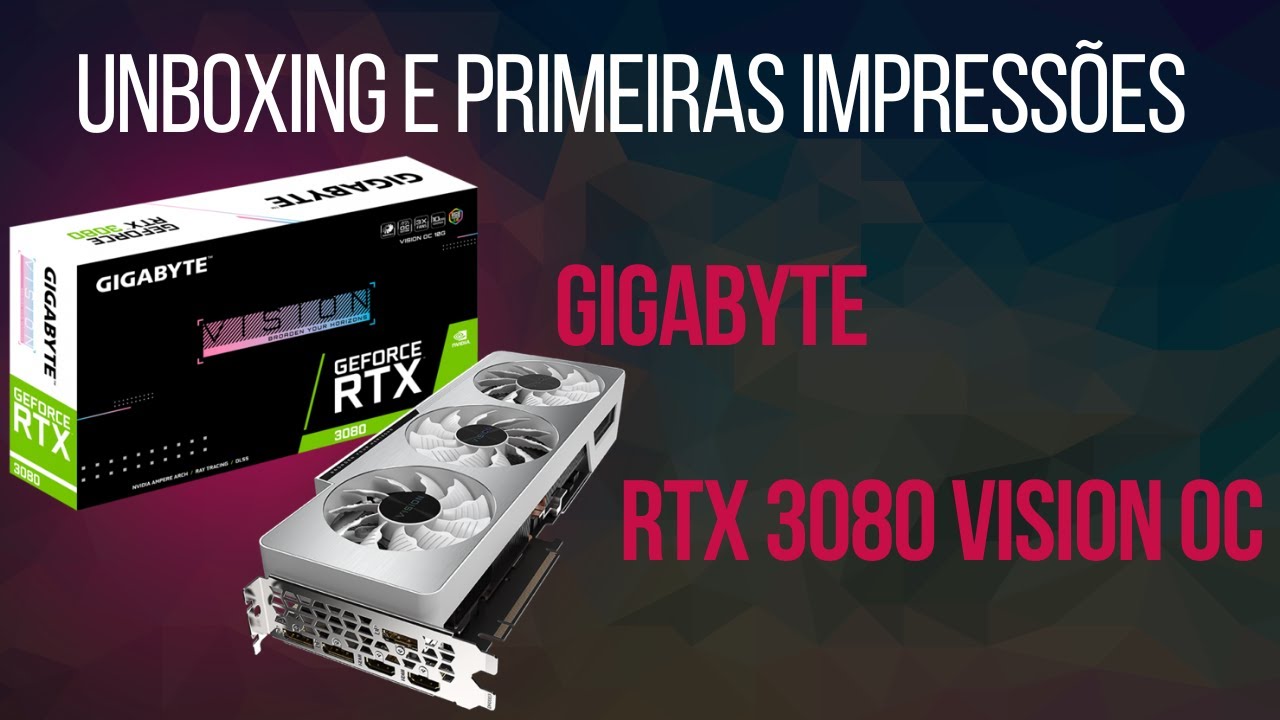 Gigabyte rtx 3080 20GB v isi on OC GeForce RTX™ 3080 Ti VISION OC 12G｜AORUS - GIGABYTE Brasil