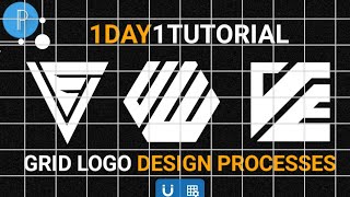 PixelLab Trick How to Use Grid Merge Perspective and Shape for Logo | 1 Day 1 Tutorial screenshot 1