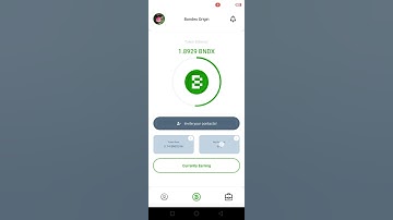 Mining APK Bondex Origin Gratis Kerjasama dengan binance dan Twitter udah centang biru good projec