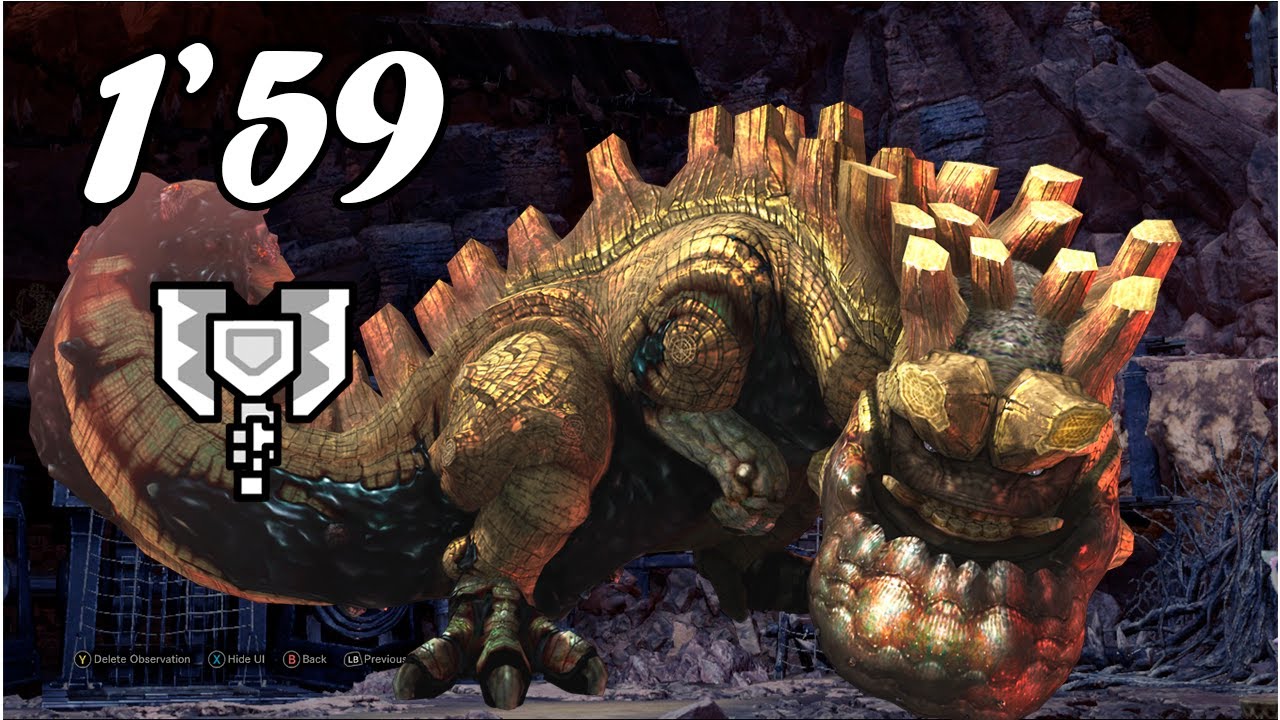 MHW: Iceborne - Uragaan Charge Blade [Heroics] 1'59