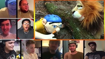SML Movie: Jeffy Gets Stuck REACTIONS MASHUP (Reaction Mashup Lover Reupload)