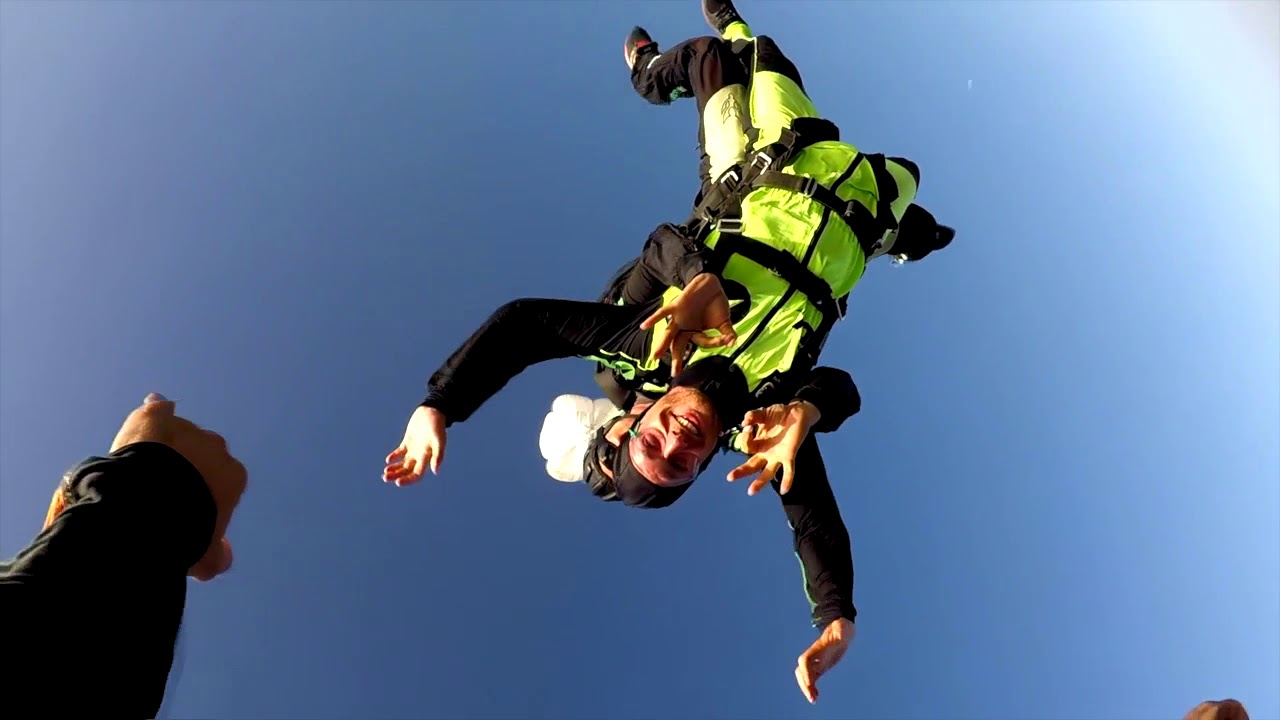 Happy Tandem Skydive in Zadar, Croatia | ADV
