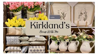 KIRKLAND’S SHOP/BROWSE WITH ME | SPRING HOME DECOR #shopwithme #homedecor #kirklands #browsewithme