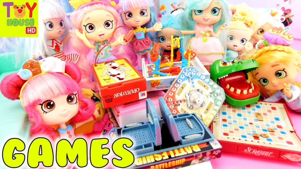 Shoppies Play Board Games! 🎲🎲🎲 - YouTube
