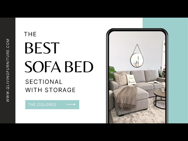 The BEST Sofa Bed with Storage! 🤗 class=