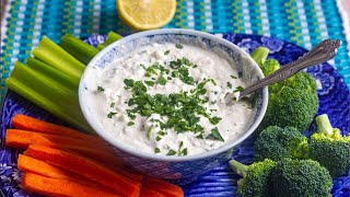 Homemade Blue Cheese Dressing - Thick and Creamy