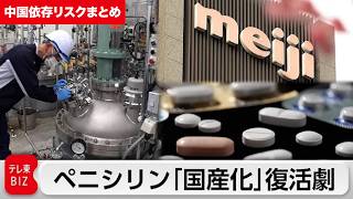“命の綱”ペニシリン30年ぶりの国産化に挑む！/世界初 海底からレアアース泥を採掘 【中国依存リスクまとめ】