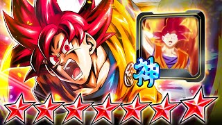 Dragon Ball Legends Insanely Powerful Unique Equipment Lf Ssj God Goku Is A Loser No More