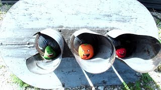 The Stupid Orange In Abandoned Railroad