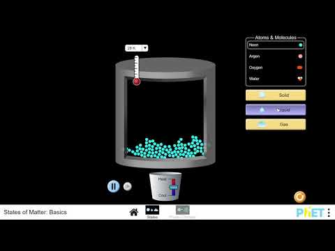 PhET - ‪States of Matter