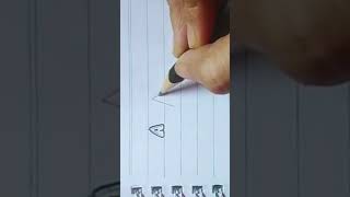 Writing Letter A in Bubble Font | Easy Bubble Letter Tutorial ✨ #viral #shorts #shortvideo #letter