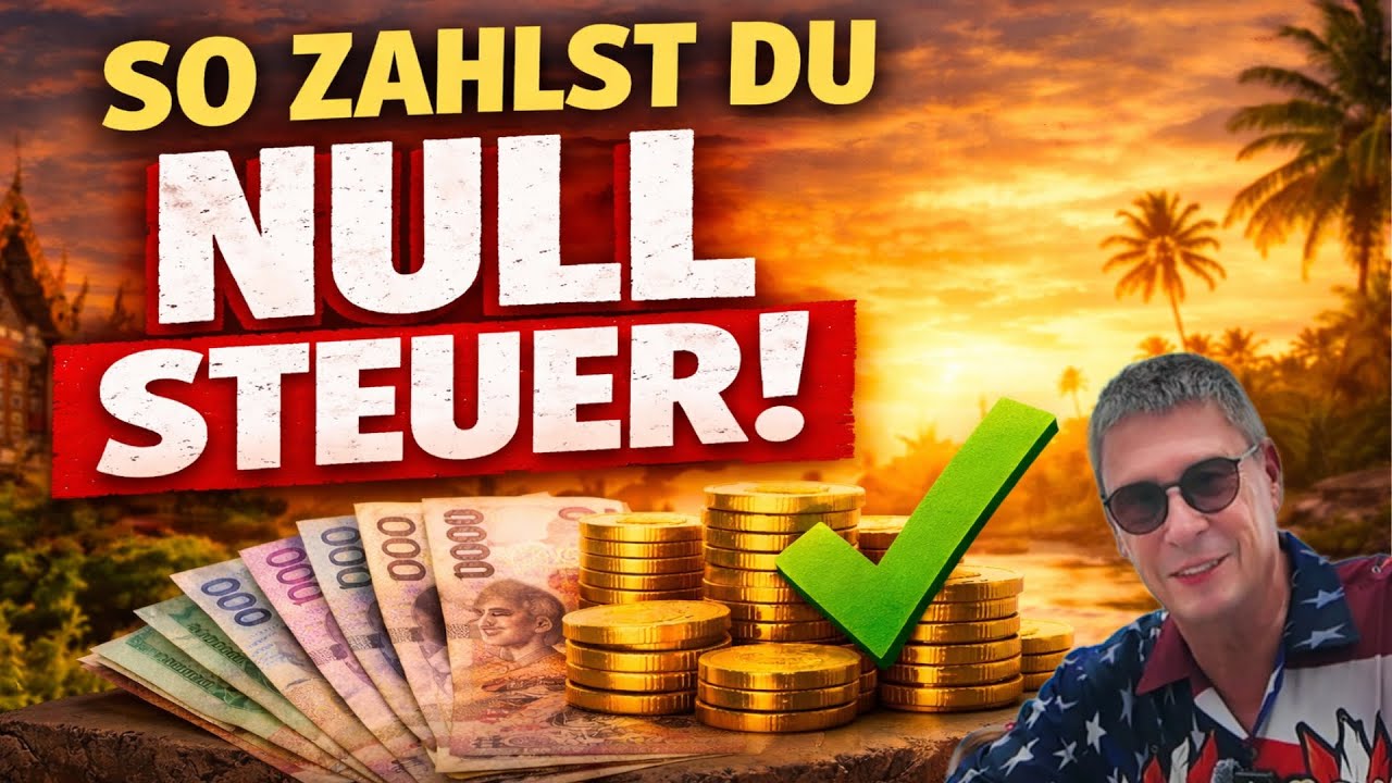 Warum 90 % in Thailand keine Steuern zahlen – und du auch nicht musst