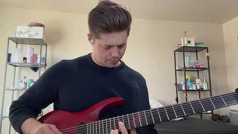 Sleep Token and Erra Inspired Riff (Drop D# 7 String Riff)