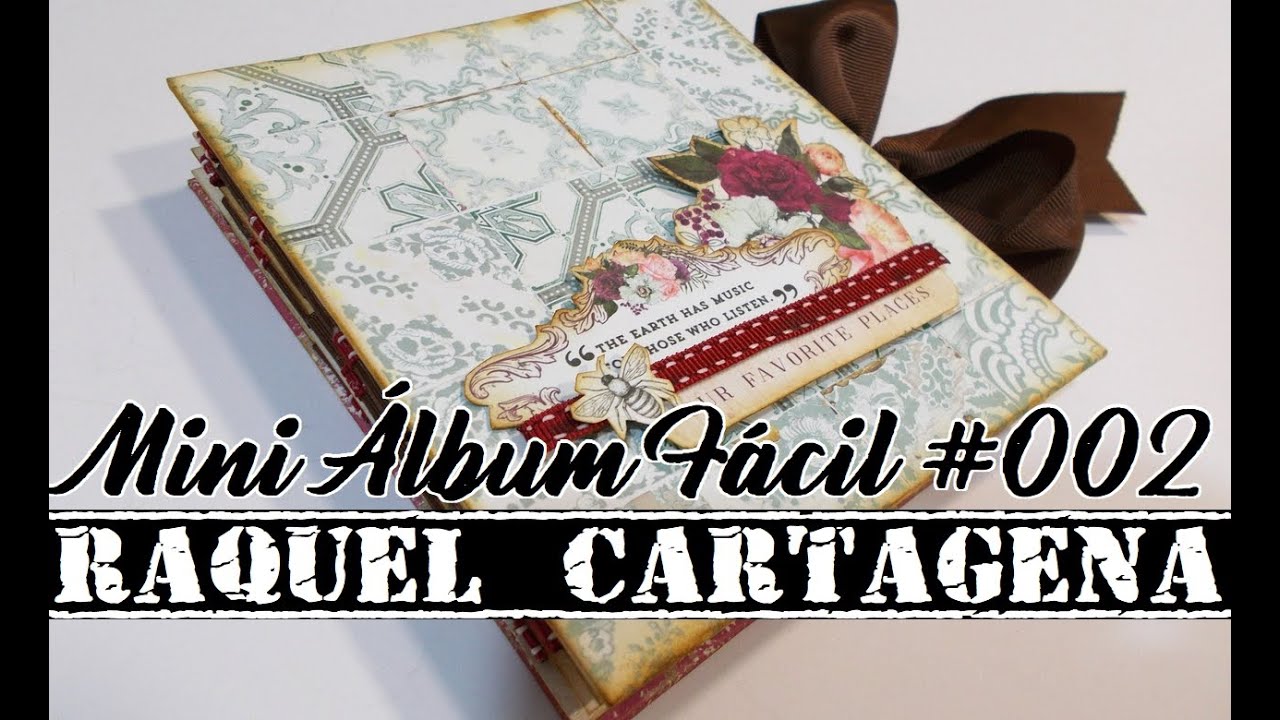 Mini Album FACIL Principiantes 002 scrapbooking