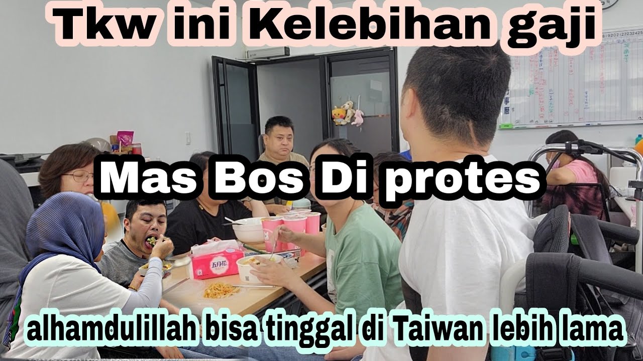 Tkw Ini Kena protes Kelebihan Gaji⁉️Akhirnya Bisa tinggal Di Taiwan Lebih Lama
