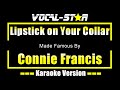 Lipstick on Your Collar - Connie Francis KARAOKE Without Backing Vocals