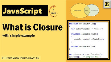 Closures in JavaScript #JavaScriptClosures #interviewpreparation  #javascriptinterview