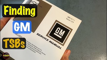 GM Service Information: What kinds of Service Bulletins are there & how do you access them yourself?