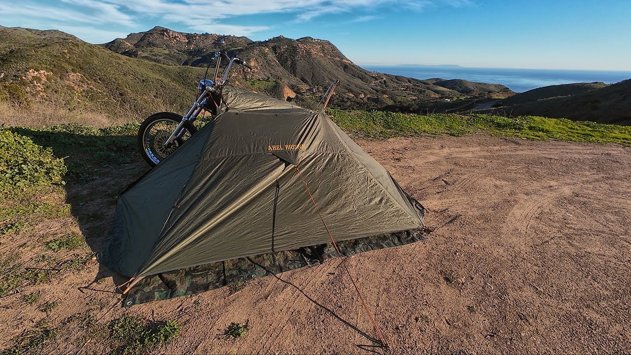 【入手困難】ABEL BROWN バイクテント　ノマド3 ツーリングキャンプ仕様◇バイカーの為のテント「Motorcycle Tent 4th