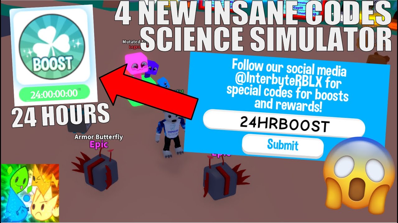 4-new-insane-codes-in-science-simulator-24-hour-boosts-roblox-youtube