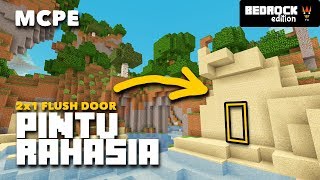 Tutorial Pintu Rahasia Mcpe Anti Maling