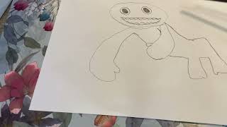 How to draw Jumbo Josh from Garten of banban