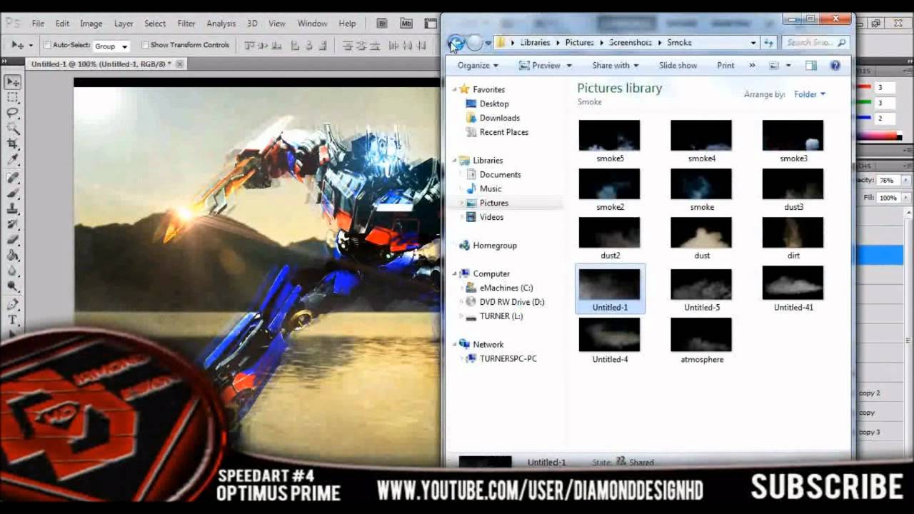 "Optimus Prime" Speedart#4