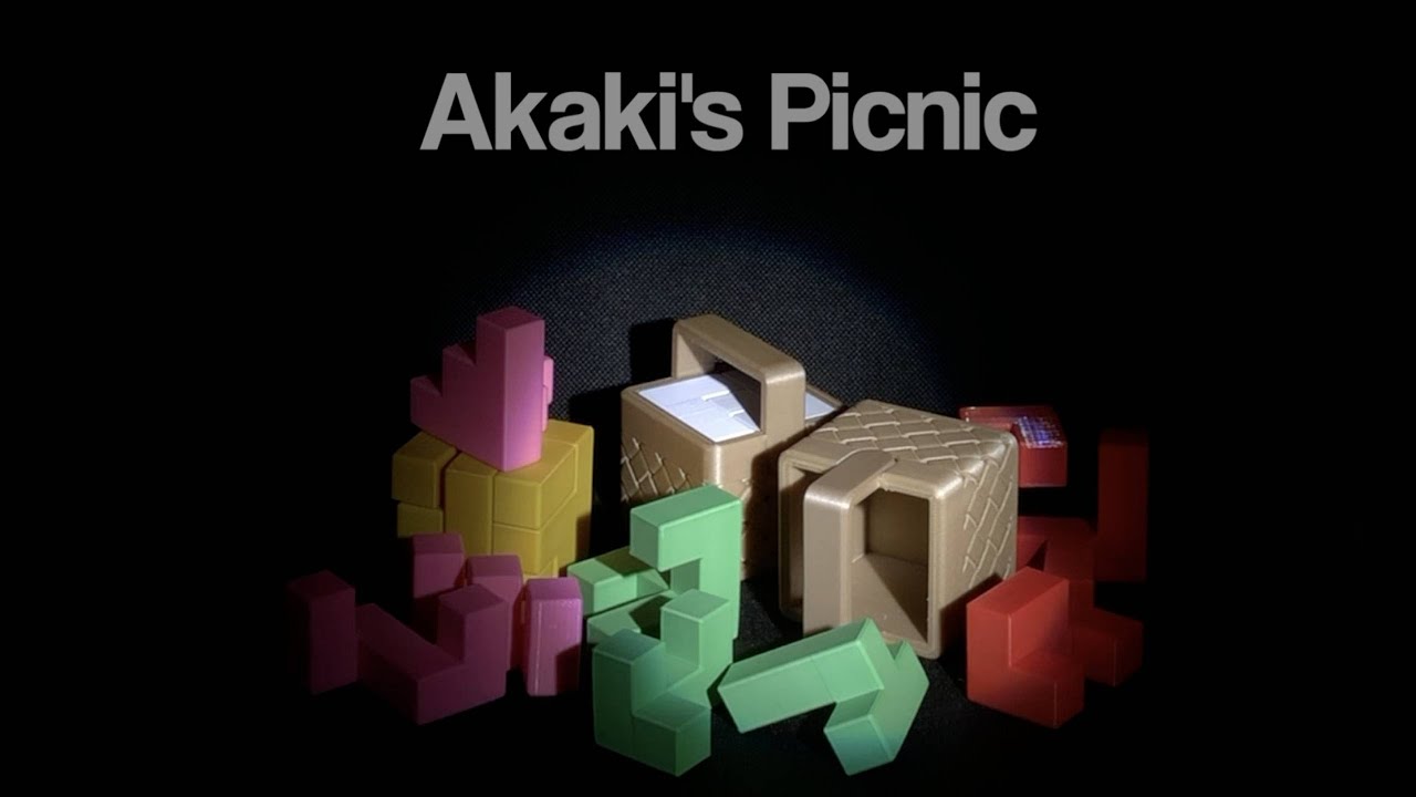 Akaki’s Picnic packing puzzles YouTube
