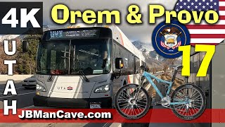 Touring OREM PROVO UTAH USA 4K Bike Road Tour 17 Cycling  JBManCave.com by JB's Man Cave 124 views 1 month ago 36 minutes