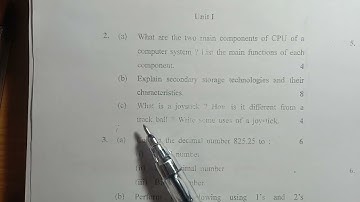 CSDE-11)MAY-2017 PGDCA KUK HRY. (PDF IN DESCRIPTION) COMPUTER LOGICAL ORGANISATI PREVIOUS YEAR PAPER