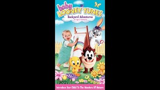 Closing To Baby Looney Tunes Backyard Adventures 2003 Vhs