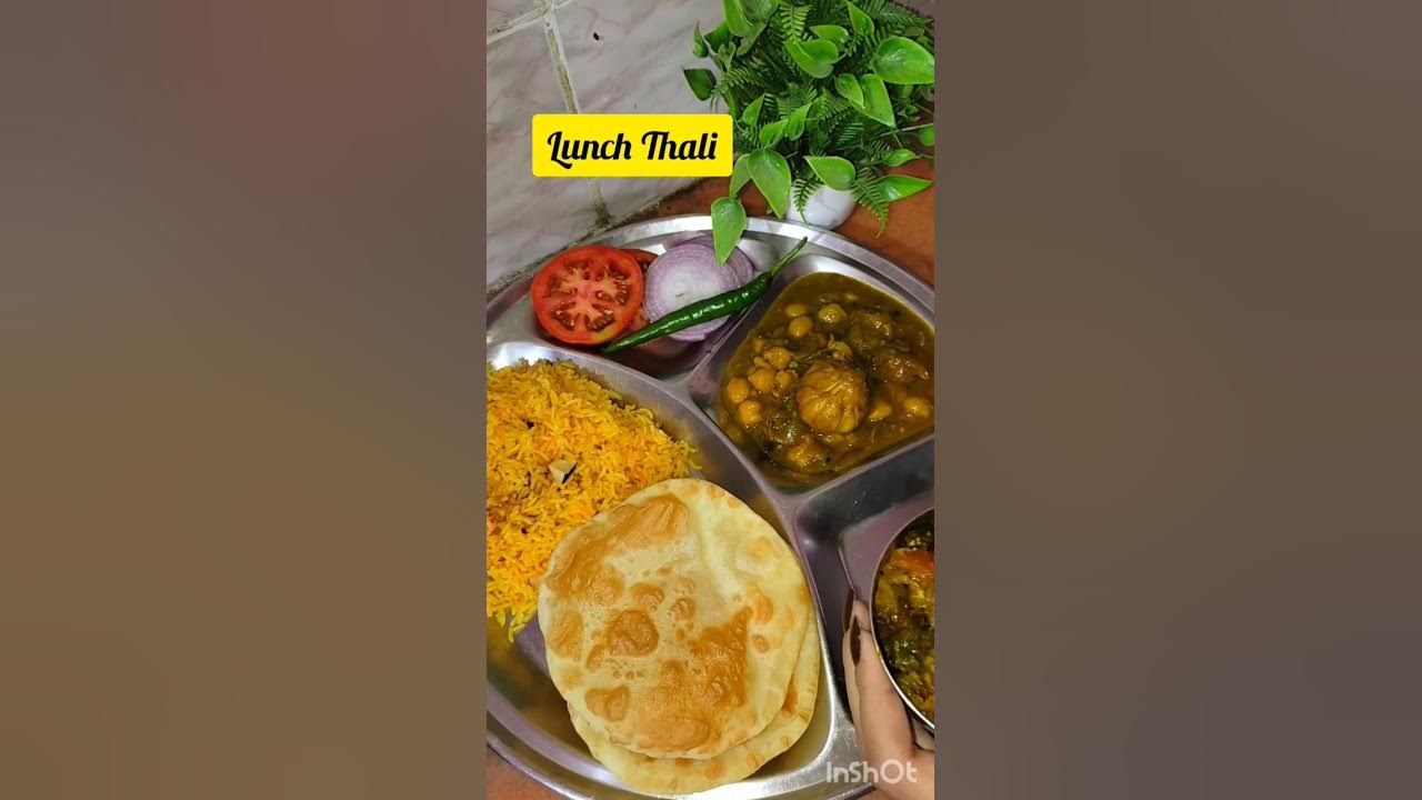 North Indian VegThali Restaurant Style North Indian Veg Thali shorts north-indian-vegthali-restaurant-style-north-indian-veg-thali-shorts