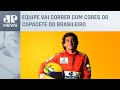 Ex-escuderia de Ayrton Senna prestam homenagem ao piloto