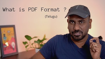 What is PDF ? Explained In Telugu