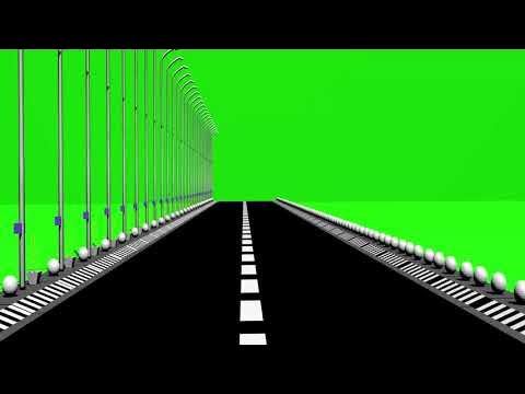 Greenscreen street | footage jlan raya | greenscreen jalan raya