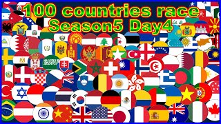 [Season5 Day4] 100 countries 39 stages marble point race | Marble Factory 2nd
