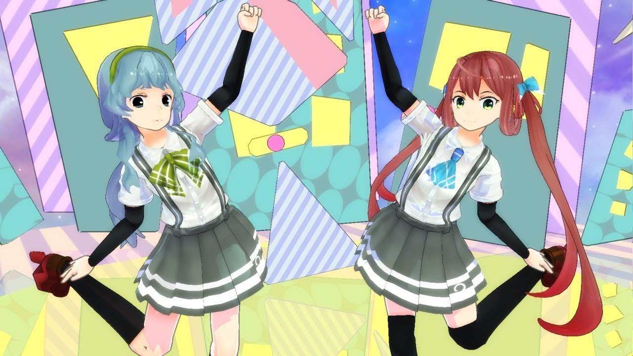 朝雲と山雲でGravity=Reality 【MMD艦これ】