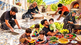 From Floor Tiling to Traditional Bread & Family Fun | A Beautiful Day of Hard Work and Happiness screenshot 1