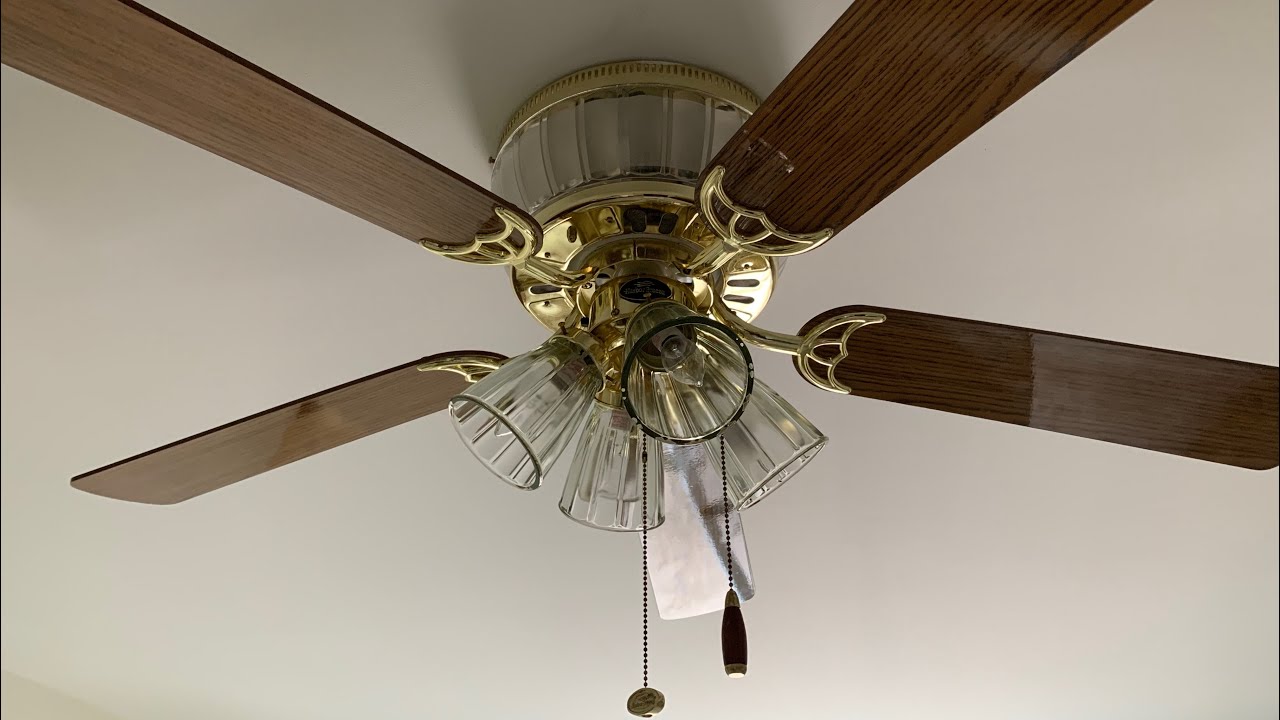 Harbor Breeze Rocket Ceiling Fan : Harbor Breeze 42-in Brushed Nickel