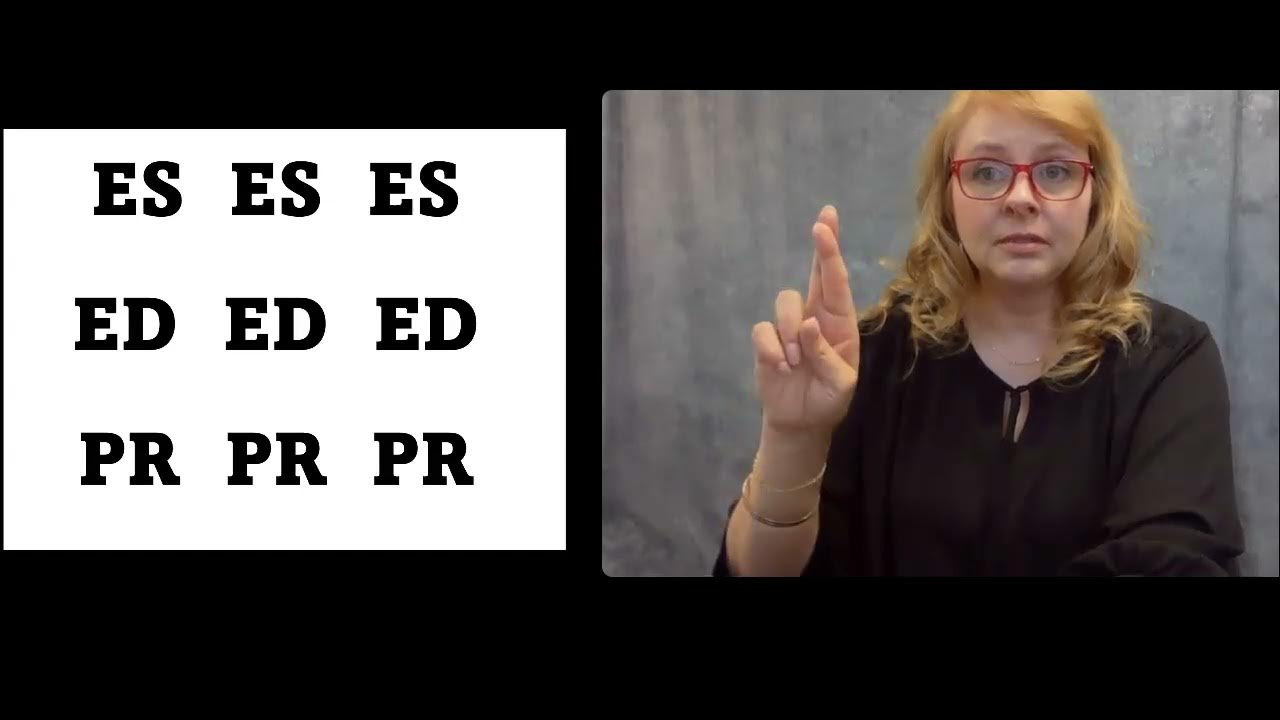 EXPRESSIVE FINGERSPELLING PRACTICE VIDEO 2 YouTube