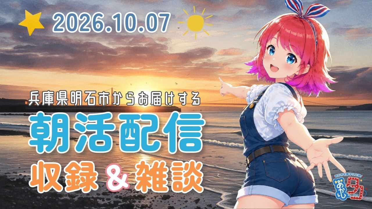 #クリップ 【10/07】 #赤石夕コブツ - 朝活配信より #望海浜
