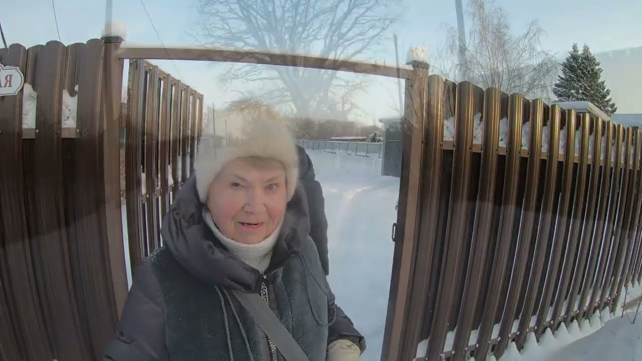 Новогодние каникулы в деревне.