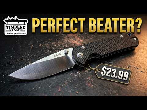 Land 910 G10 12C27MOV (the perfect beater knife?)  timbersedgeknives.com