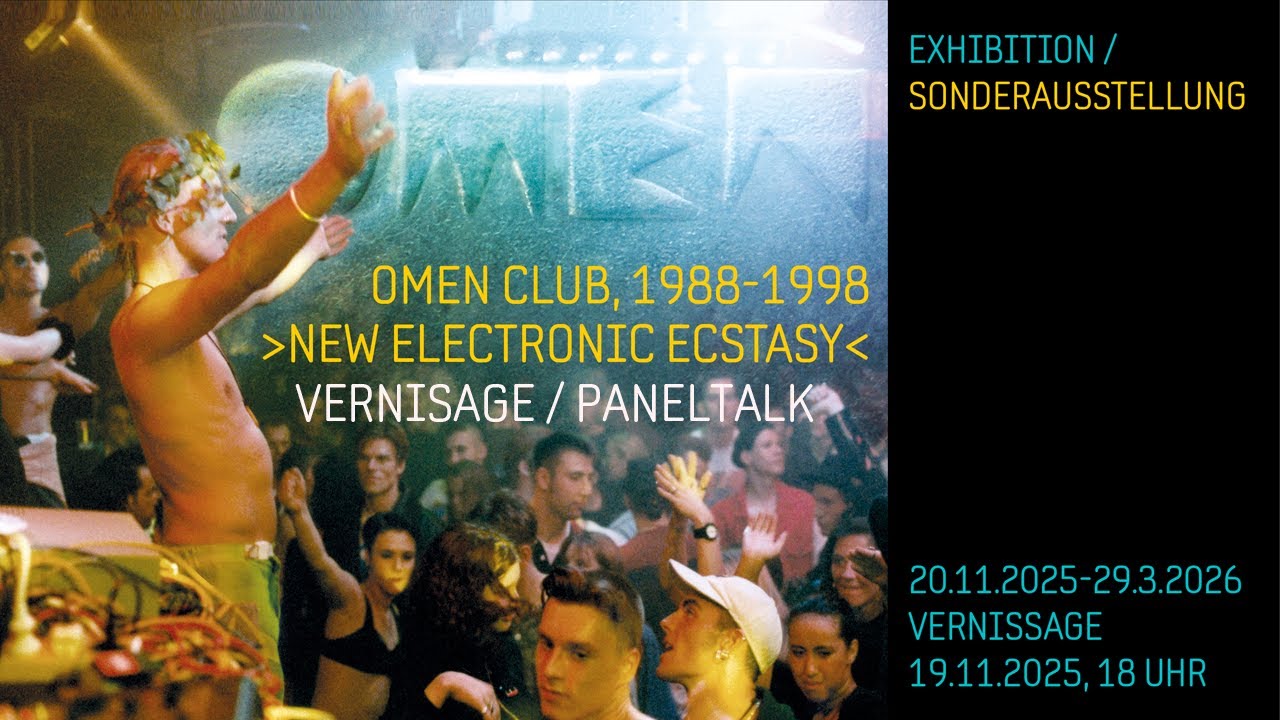 OMEN   New Electronic Ecstasy   Vernissage   Panel Talk 19 11 2025
