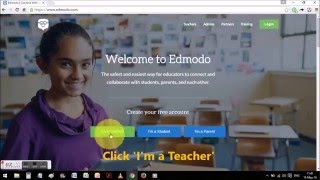 Edmodo Tutorial: Creating a Teacher Account
