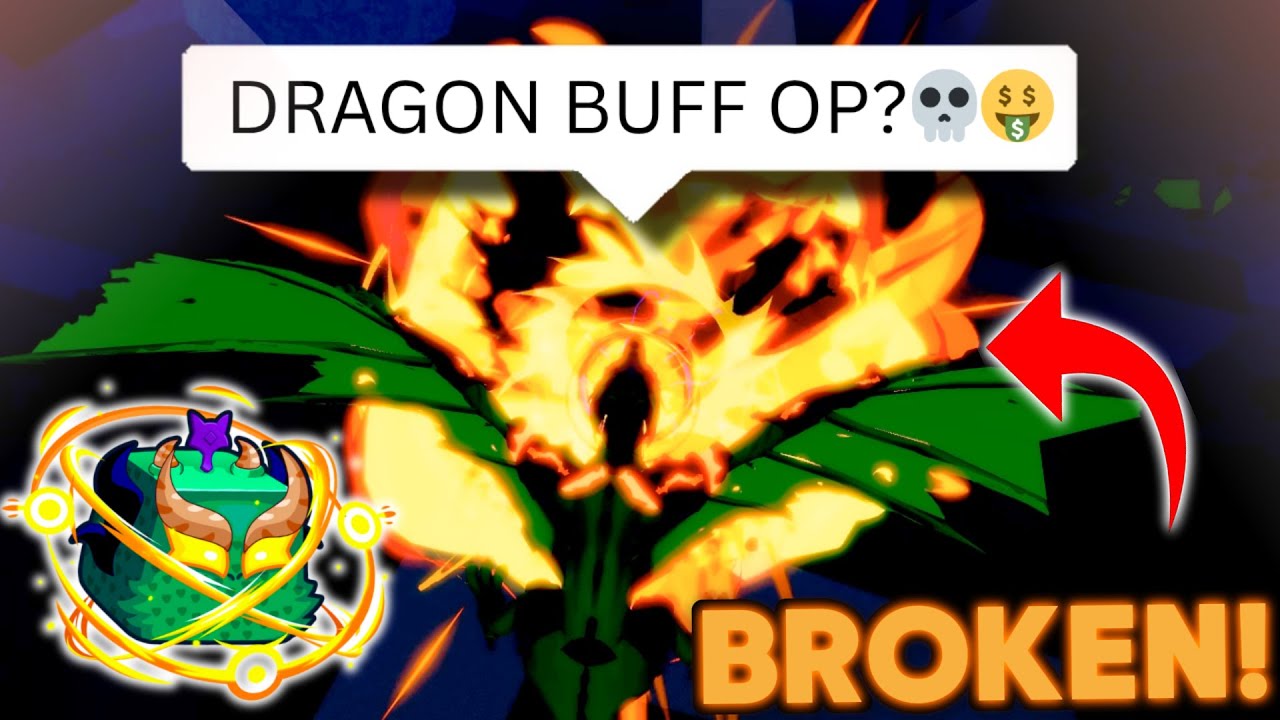 Новый усиленный дракон ОЧЕНЬ СЛОМАН..💀🔥 (BloxFruits)