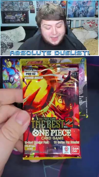 The Best Vol.2 Box Opening! || 6 of 20 || #onepiece #optcg #thebest #prb02 #boosterbox