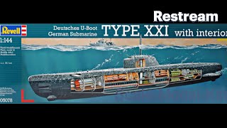 Build Series of the Revell Type XXI U-Boat in 1:144 scale (part thirteen)
