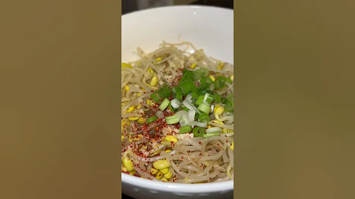 HOW TO MAKE KOREAN SIDE DISH - BEAN SPROUTS - DayDayNews